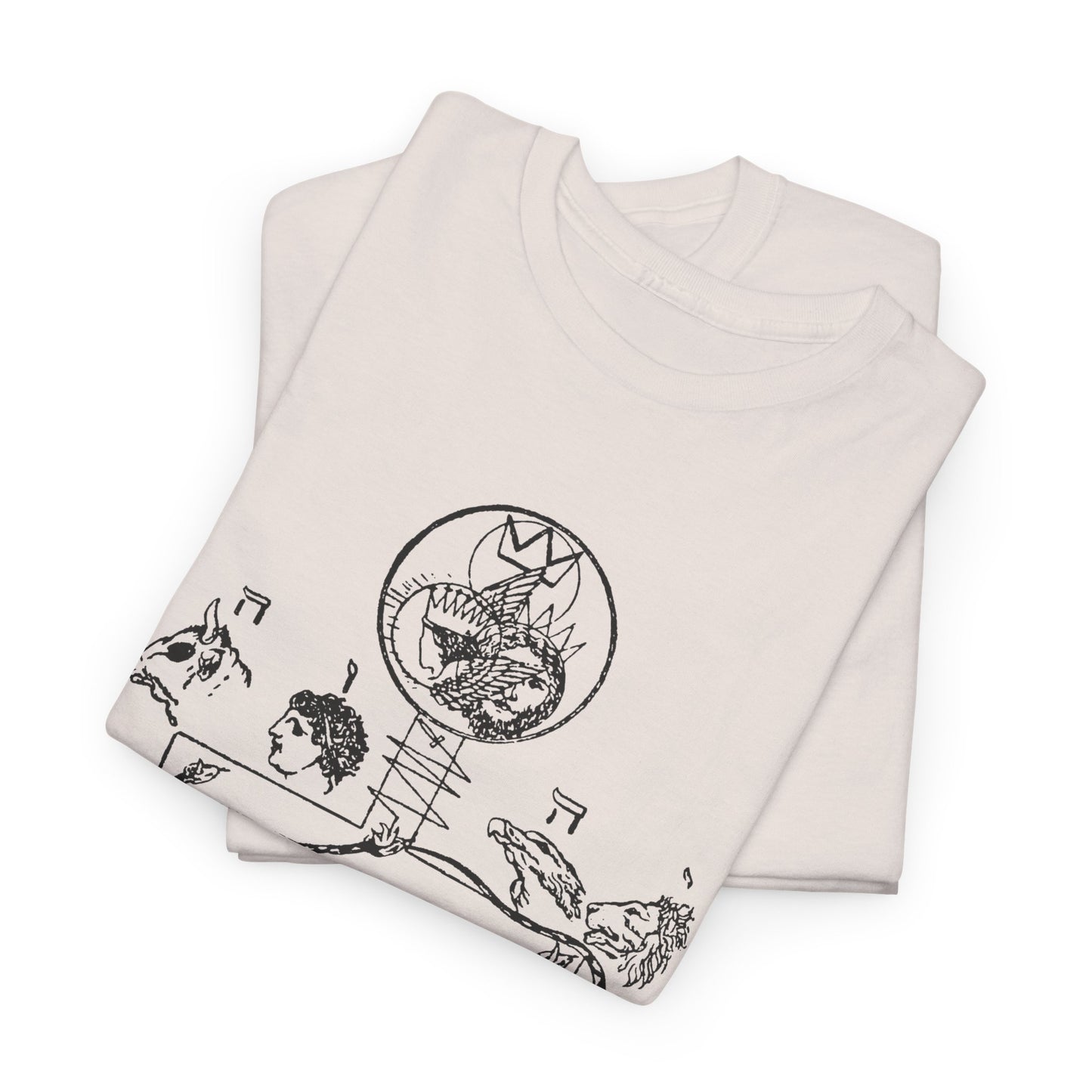 early 1900s the garden of eden after the fall by occultist austin osman spare tshirt