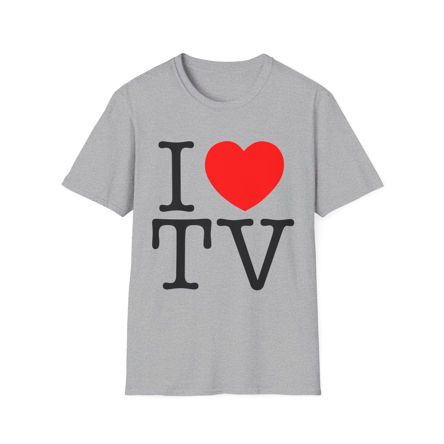 i heart tv tshirt