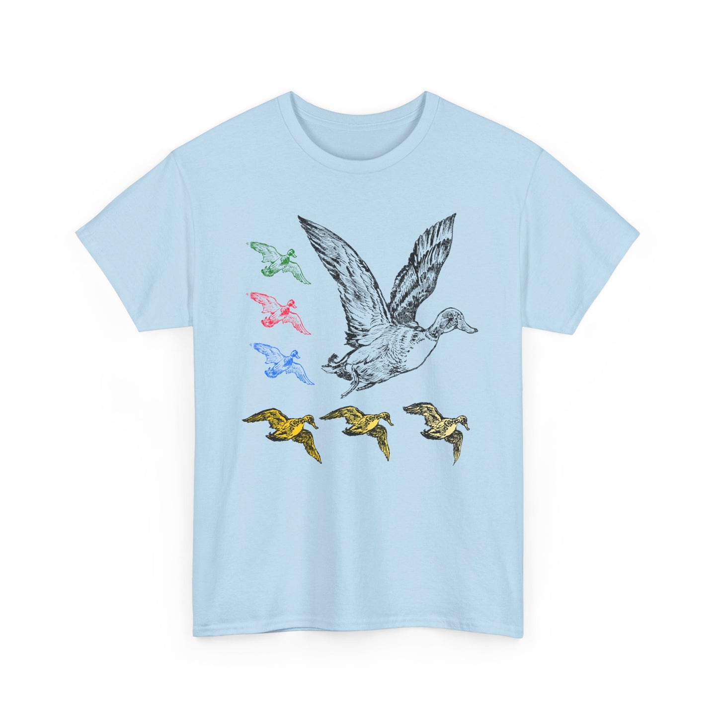 vintage ducks custom graphic tshirt