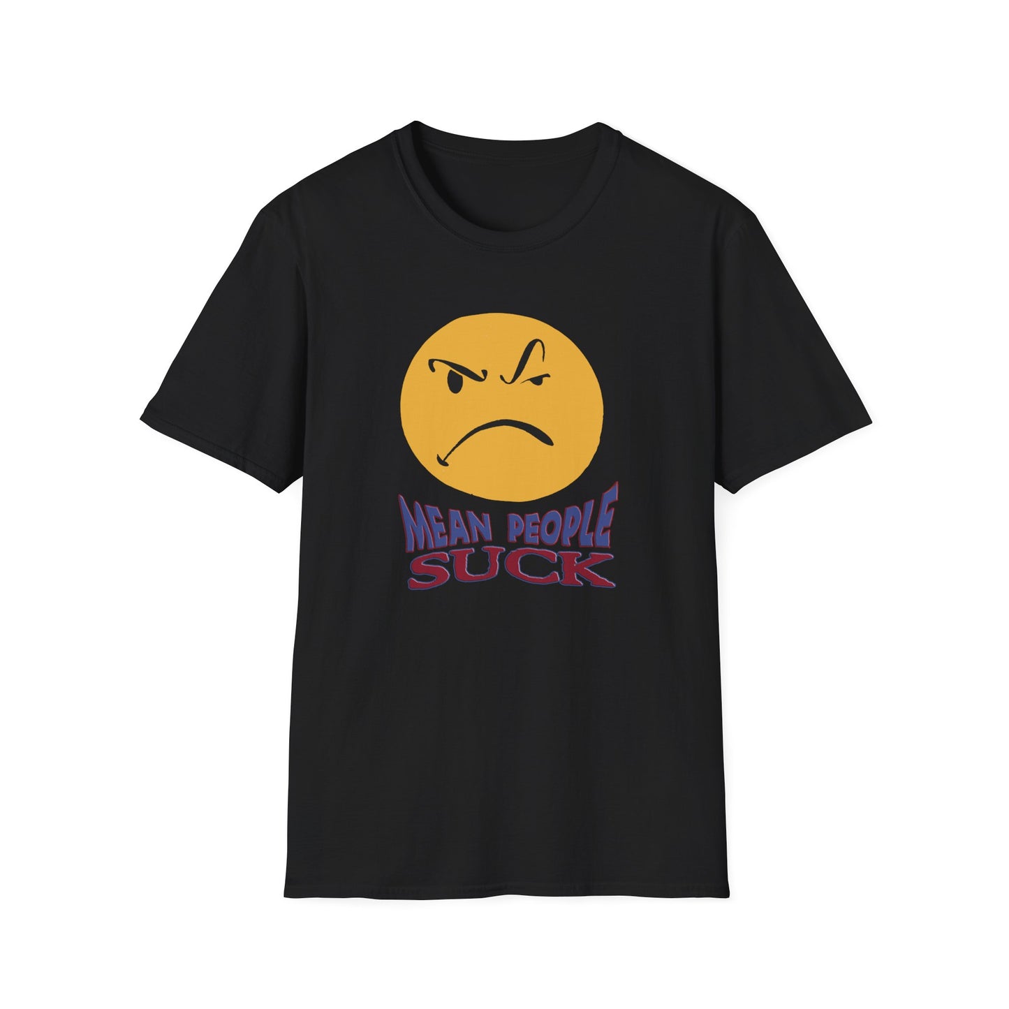 1990s graphic mean people suck tshirt