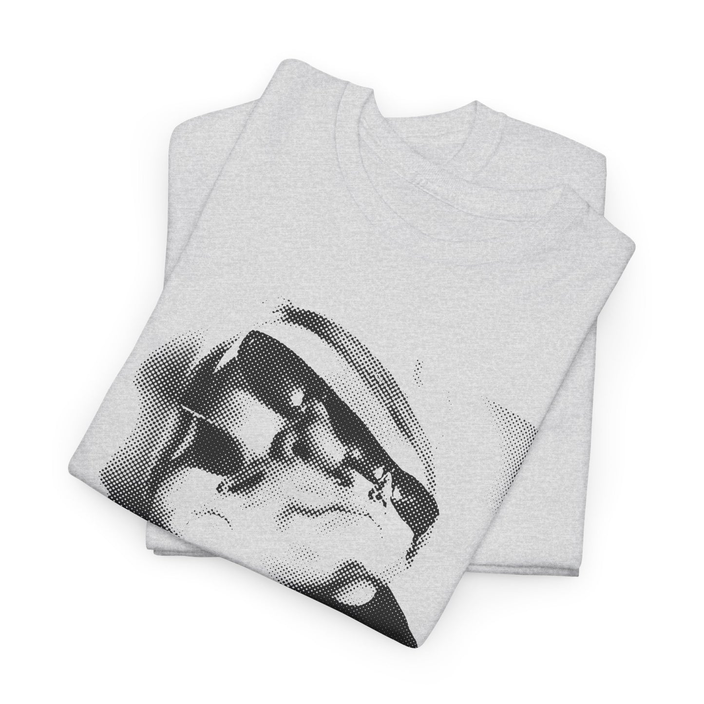 1965 weegee distortion photo of andy warhol reproduction edit tshirt