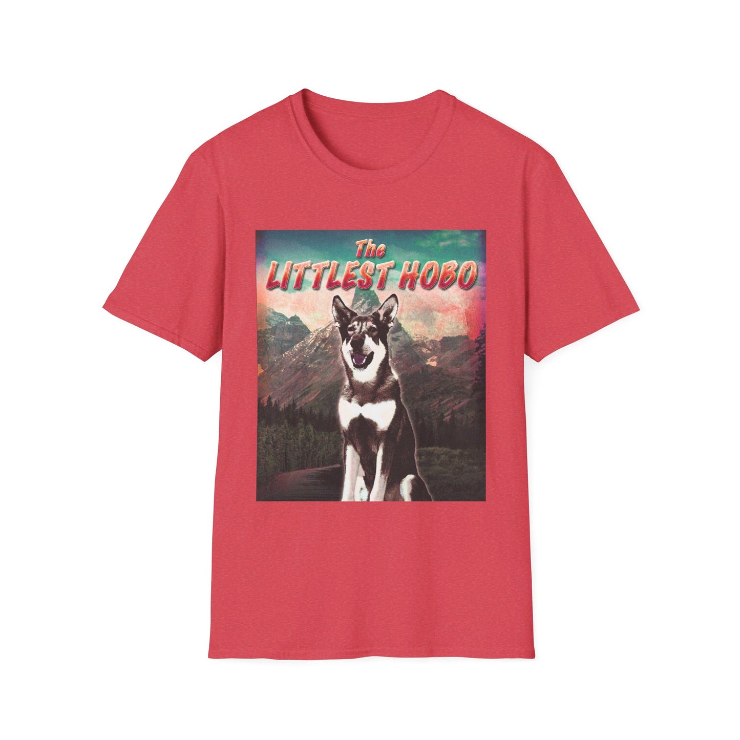 the littlest hobo canadian tv show vintage style tshirt