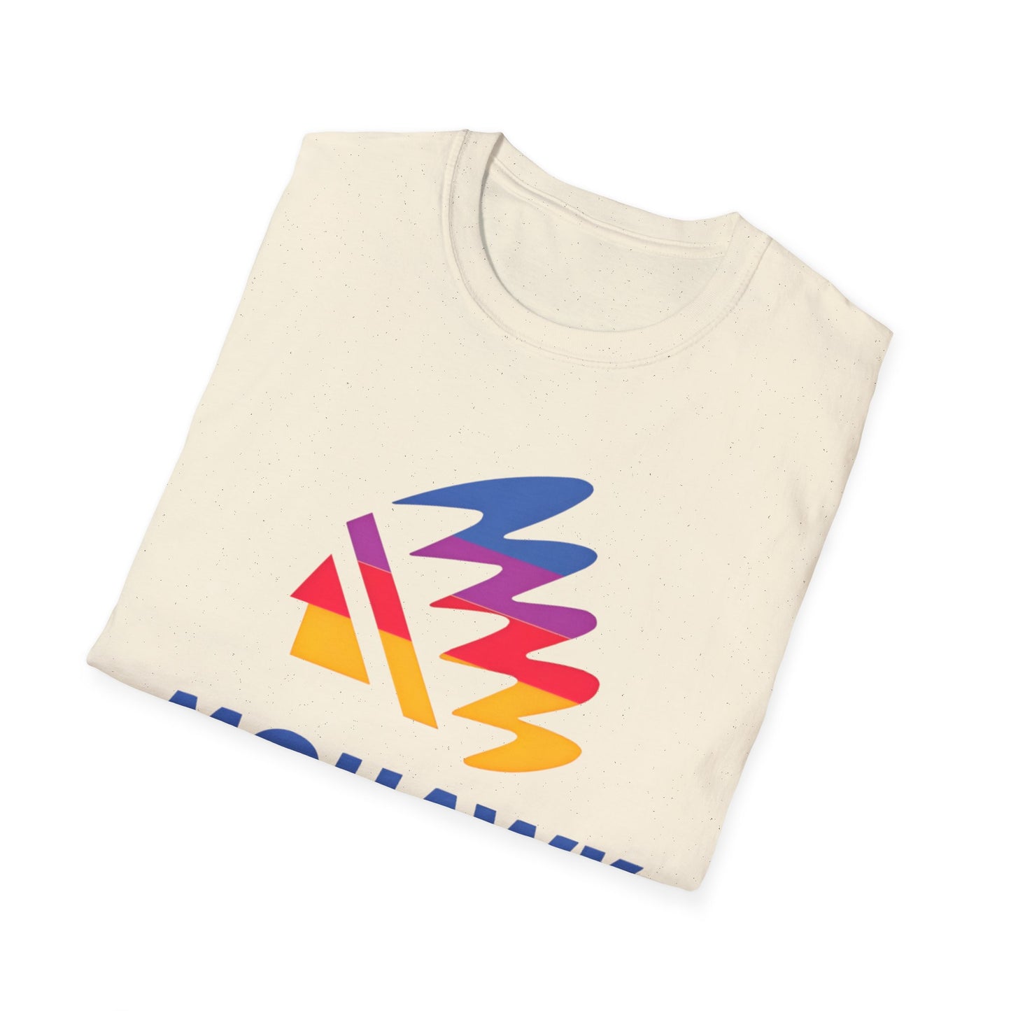 mohawk defunct gas station logo tshirt
