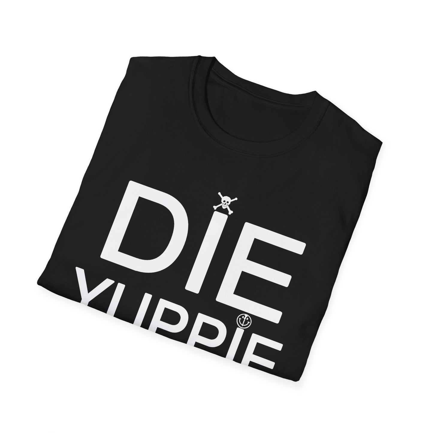 1980s NY inspired anti-gentrification message "die yuppie scum"! tshirt