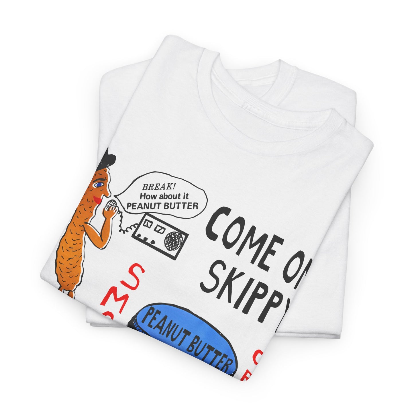 strange peanut butter qsl card custom edit tshirt