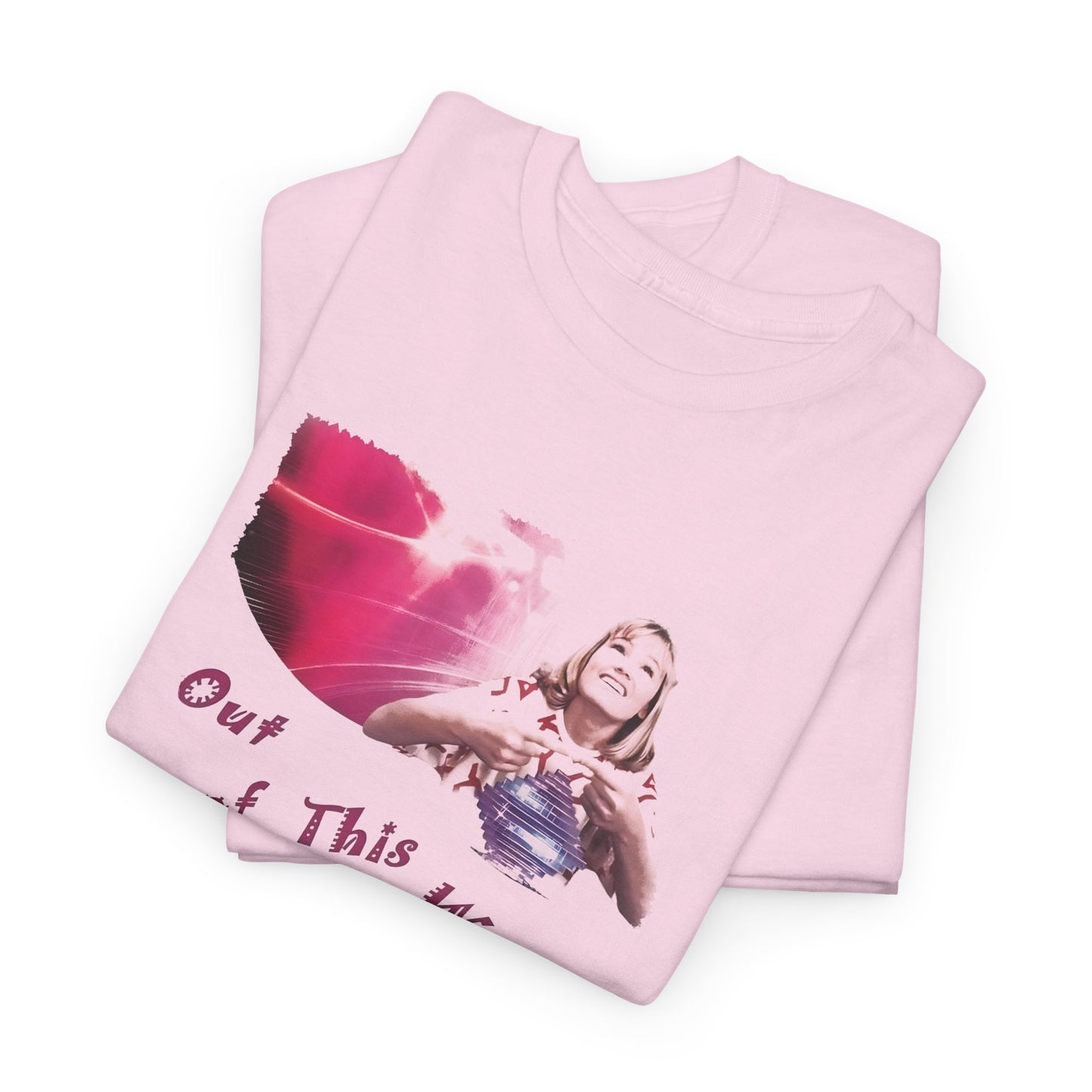 out of this world american sci fi fantasy sit com tv series tshirt