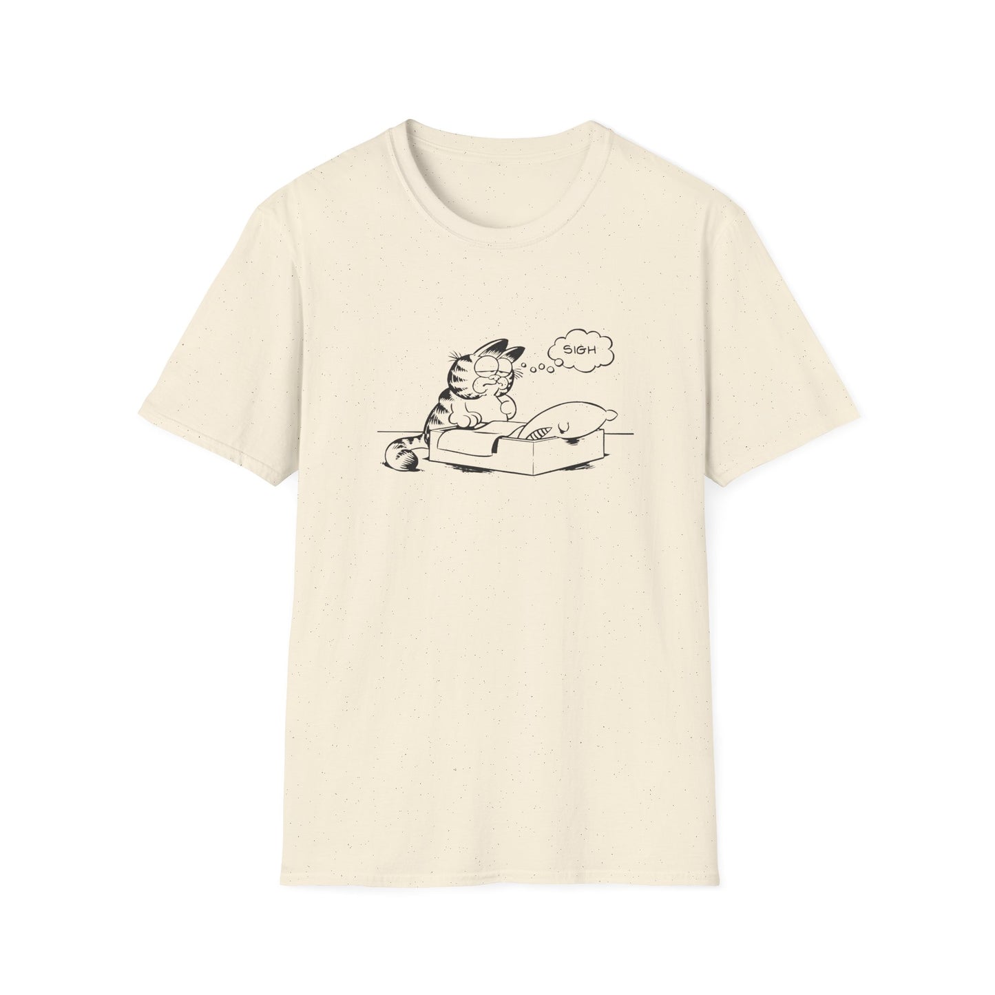 garf sighing tshirt