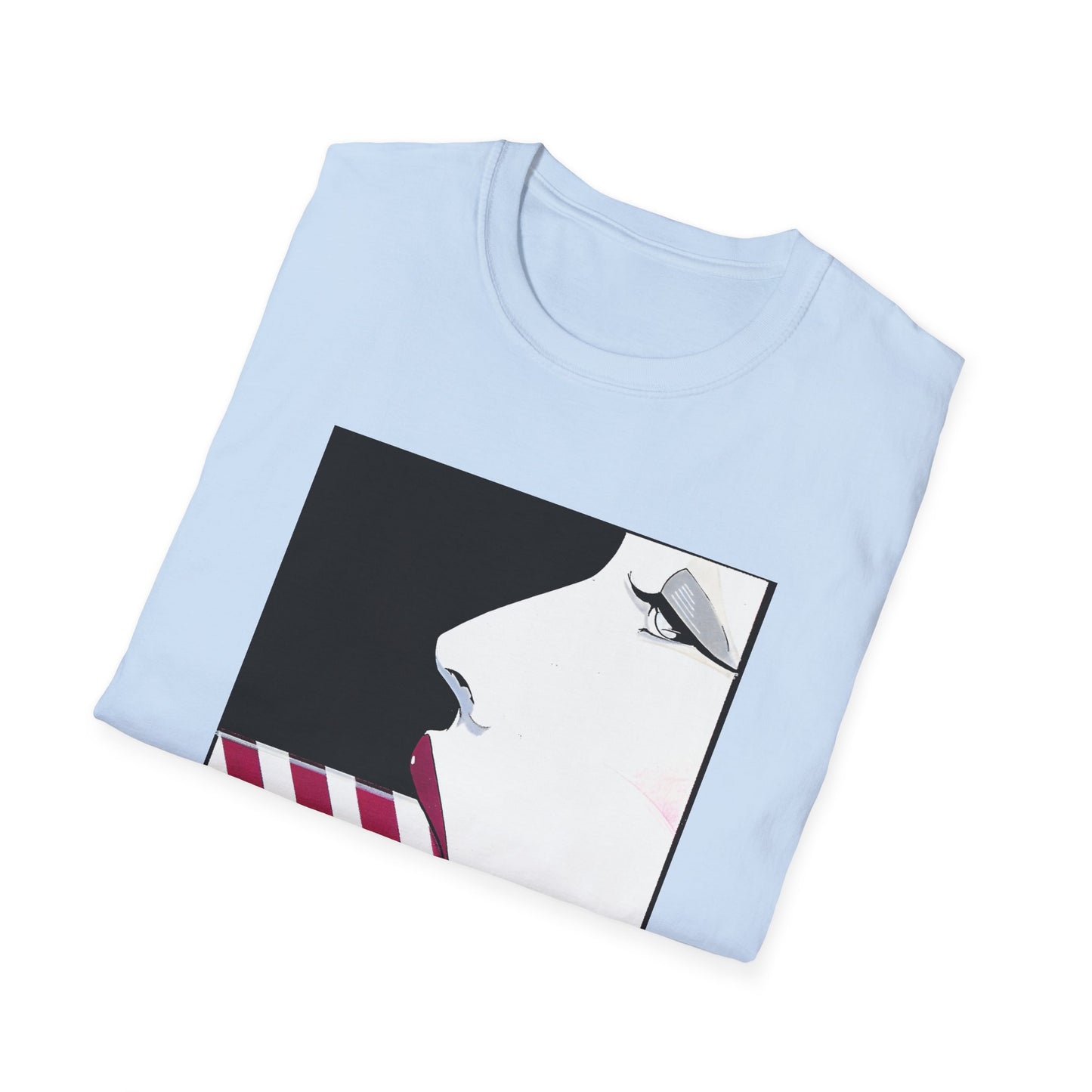 patrick nagel candy cane tshirt