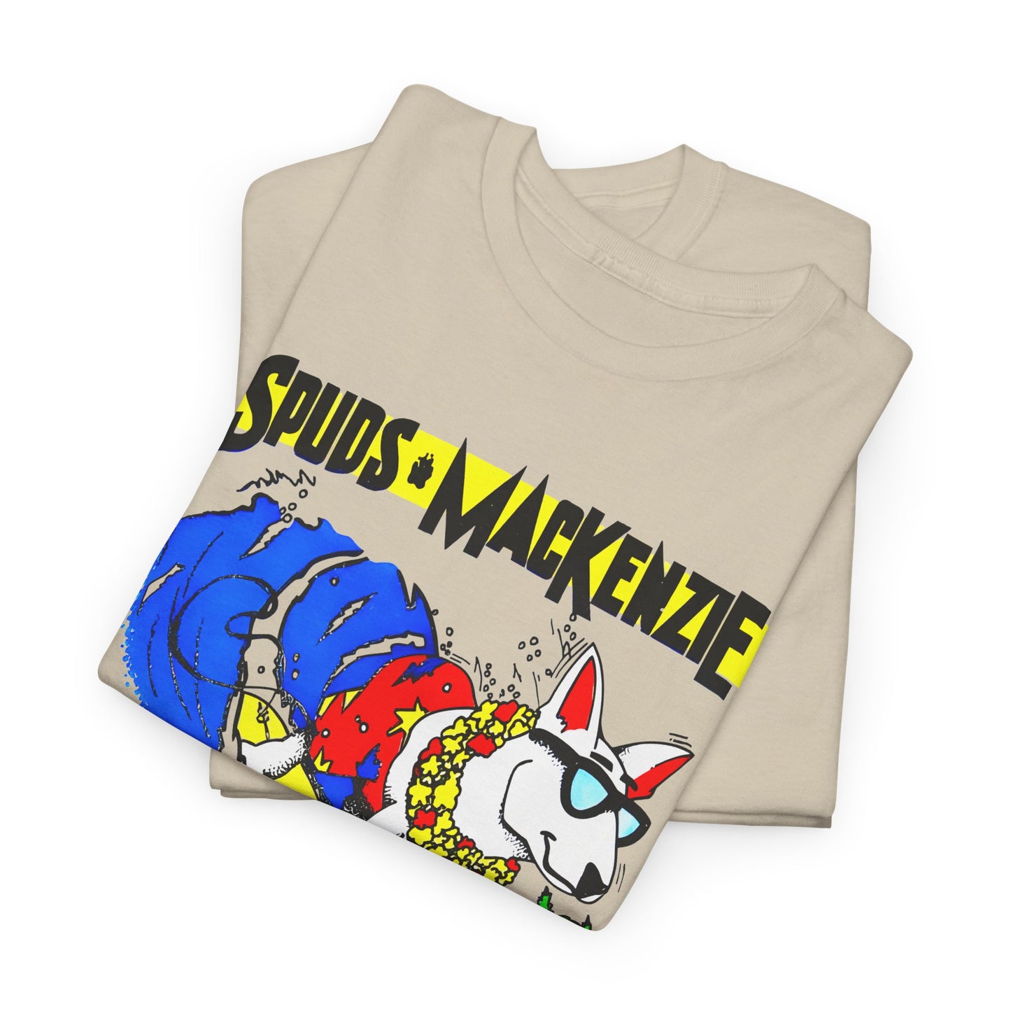 vintage spuds mackenzie the original party animal reproduction tshirt