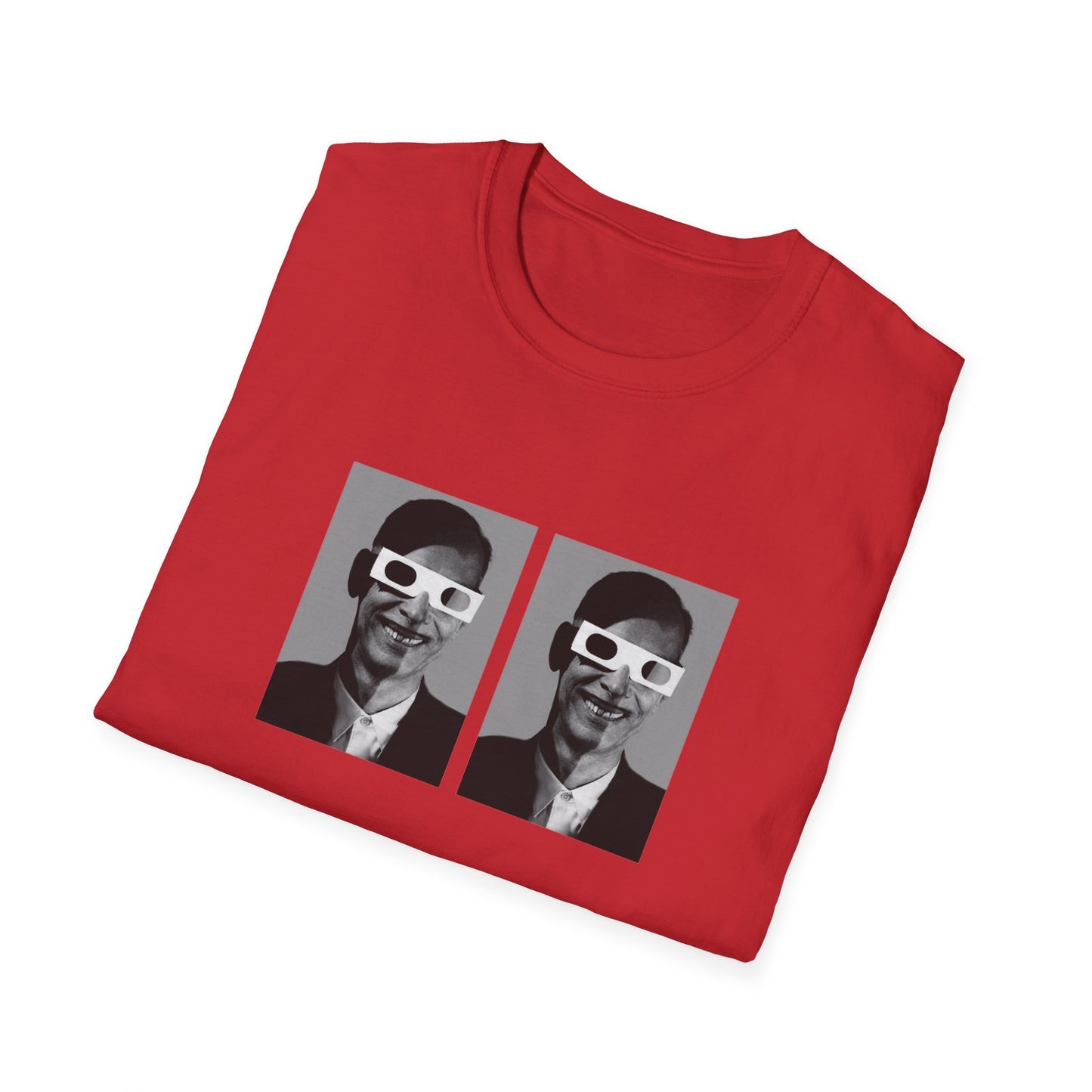 john waters in 3d glasses tshirt