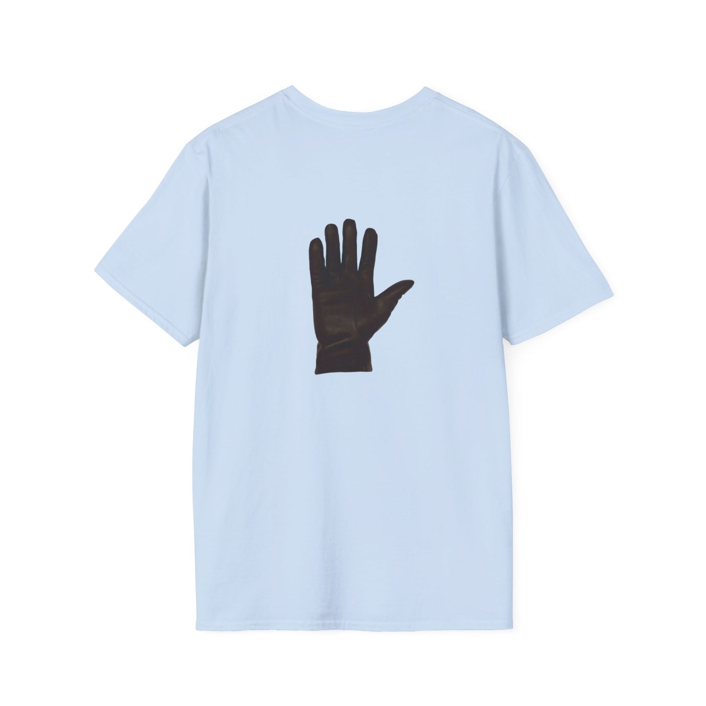 oj died with oj's glove on the back oj simpson tshirt