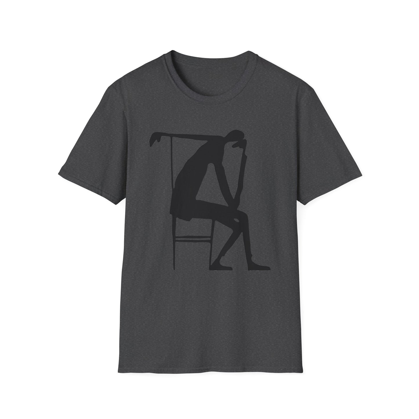 early 1900s sketch india ink on paper by franz kafka the thinker tshirt