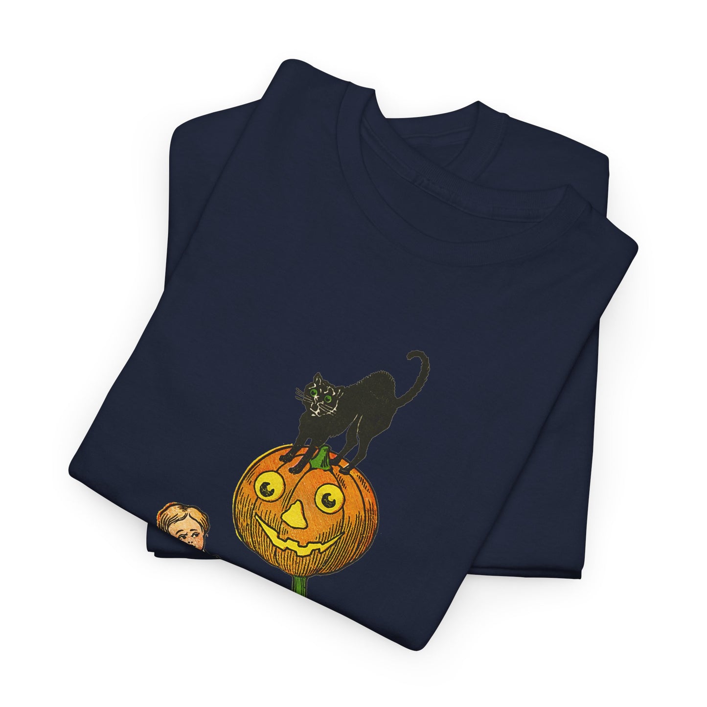 vintage halloween postcard reproduction tshirt