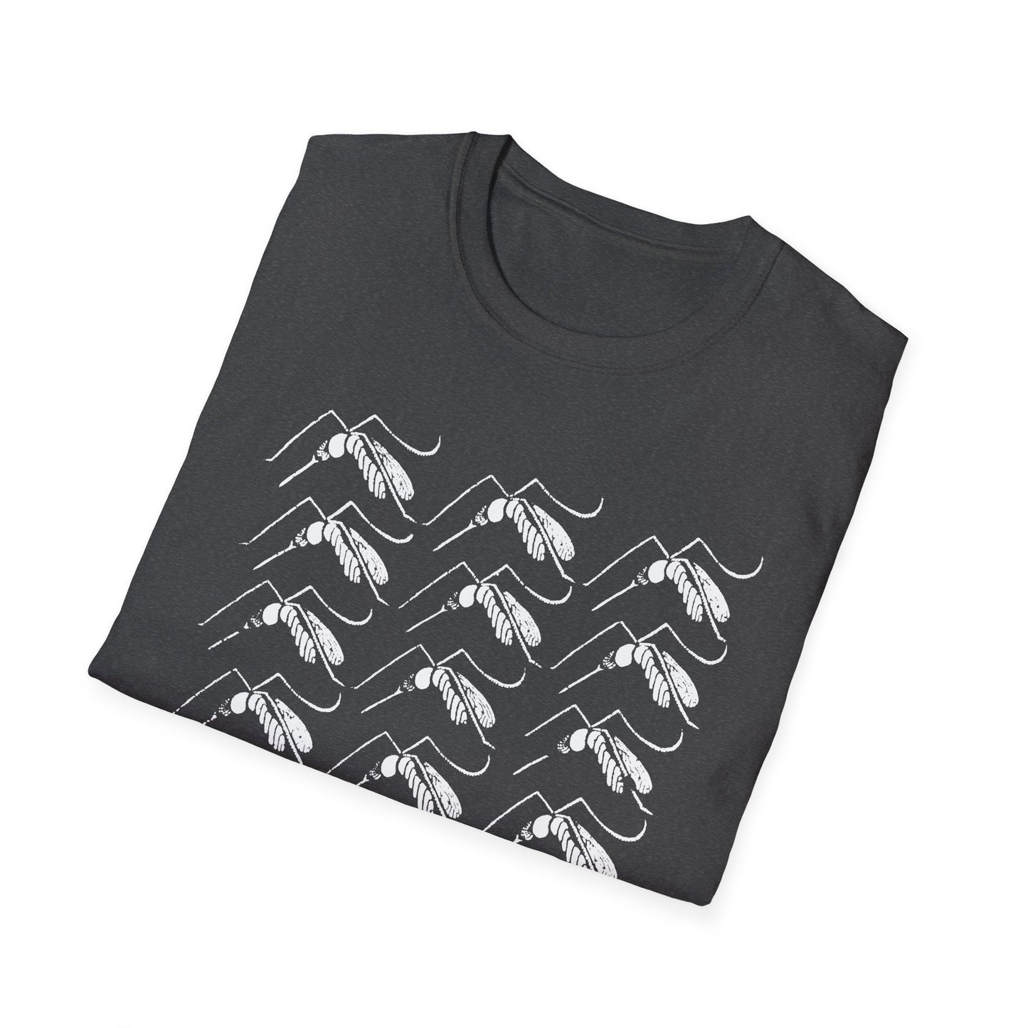 mosquito reproduction white design tshirt