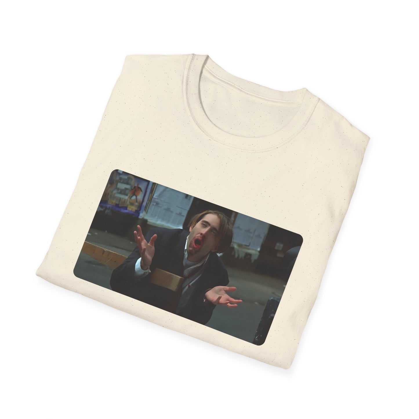 1989 nic cage vampire's kiss movie tshirt