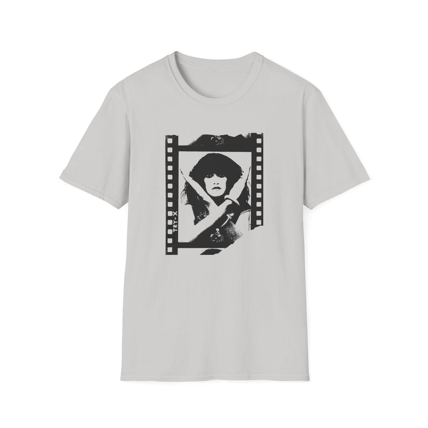 exene cervenka of x film negative photo tshirt