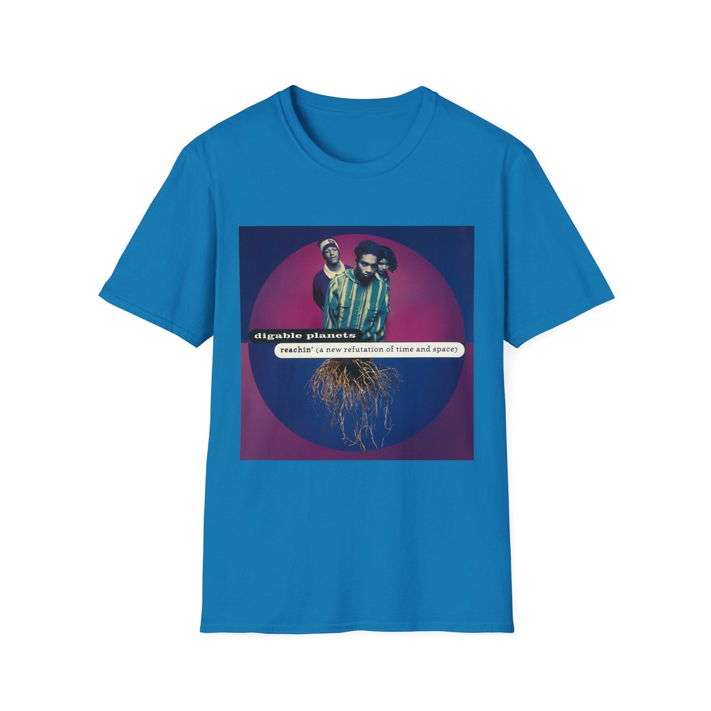 digable planets 1993 debut album reachin' (a new refutation of time and space) tshirt