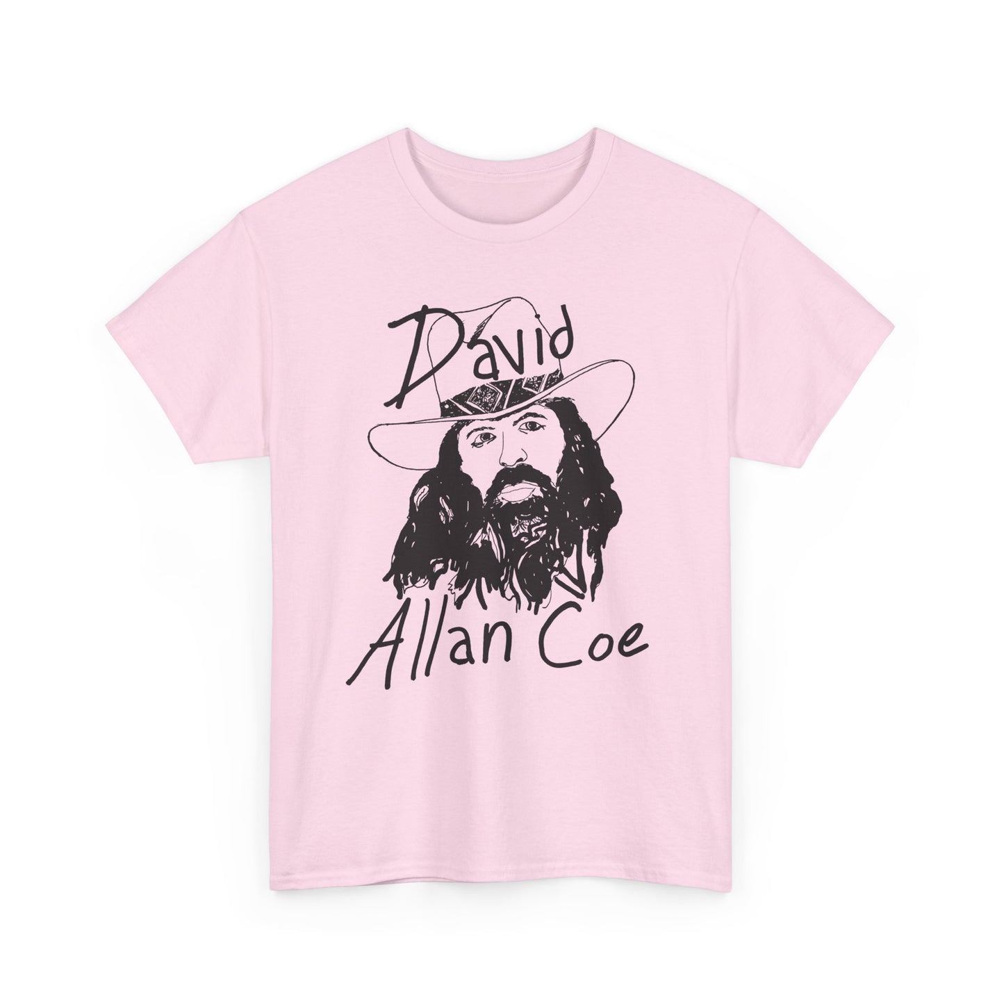 david allan coe fan art drawing tshirt