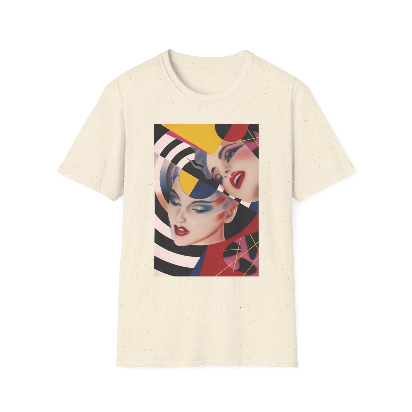 1980s airbrush illustration pater sato on a tshirt