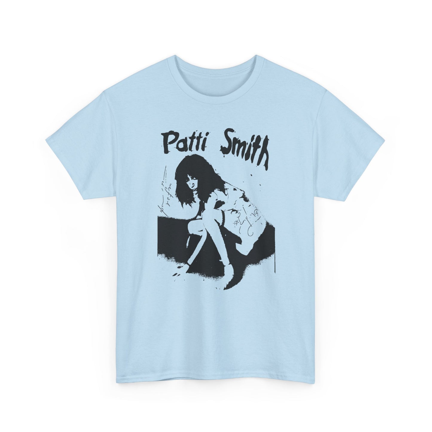1978 patti smith poetry reading poster custom reproduction tshirt