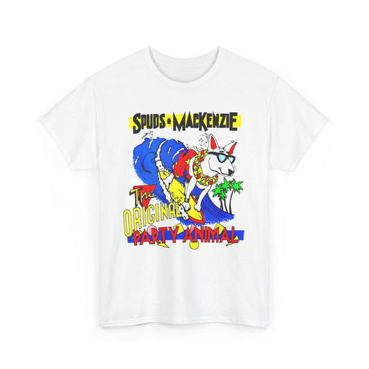 vintage spuds mackenzie the original party animal reproduction tshirt