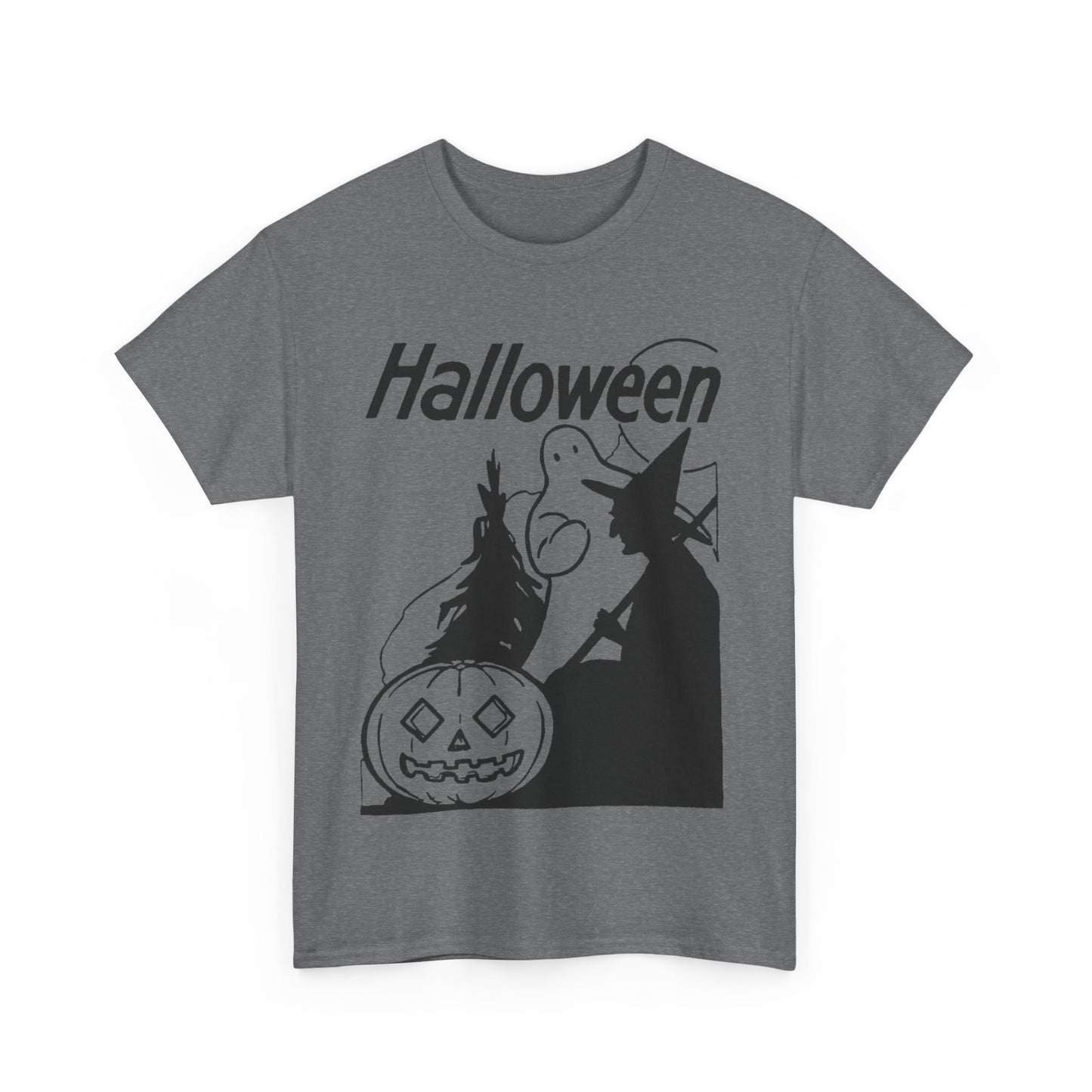 antique halloween graphic reproduction tshirt