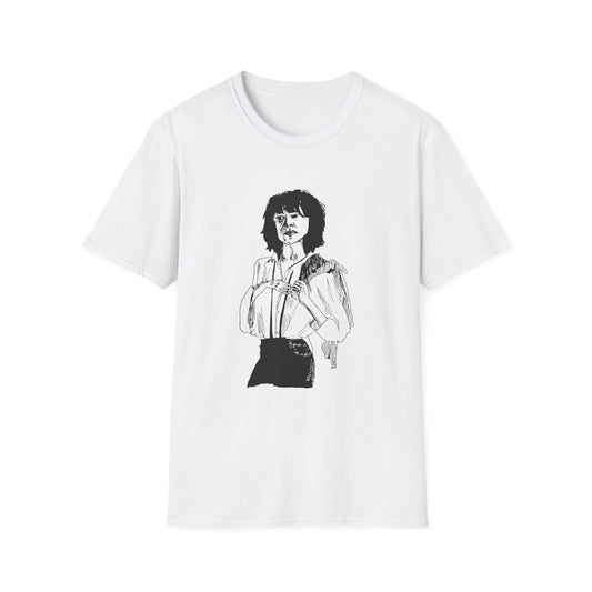 original drawing patti smith 1975 horses cover maybe looks a bit like her tshirt