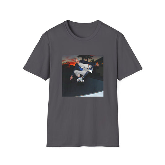 tony hawk as larry david photo tshirt