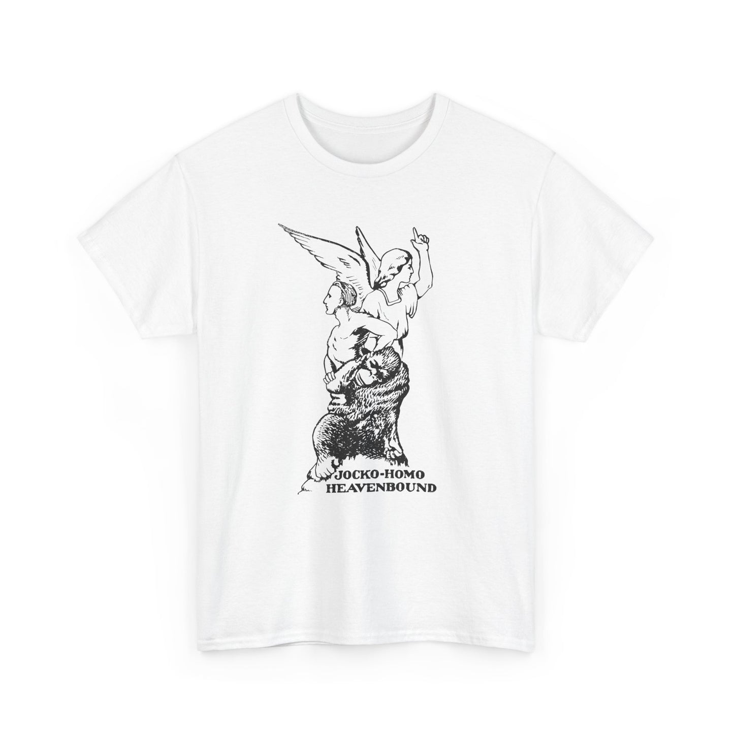 jocko-homo heavenbound page 2 b. h. shadduck 1925 religious pamphlet tshirt