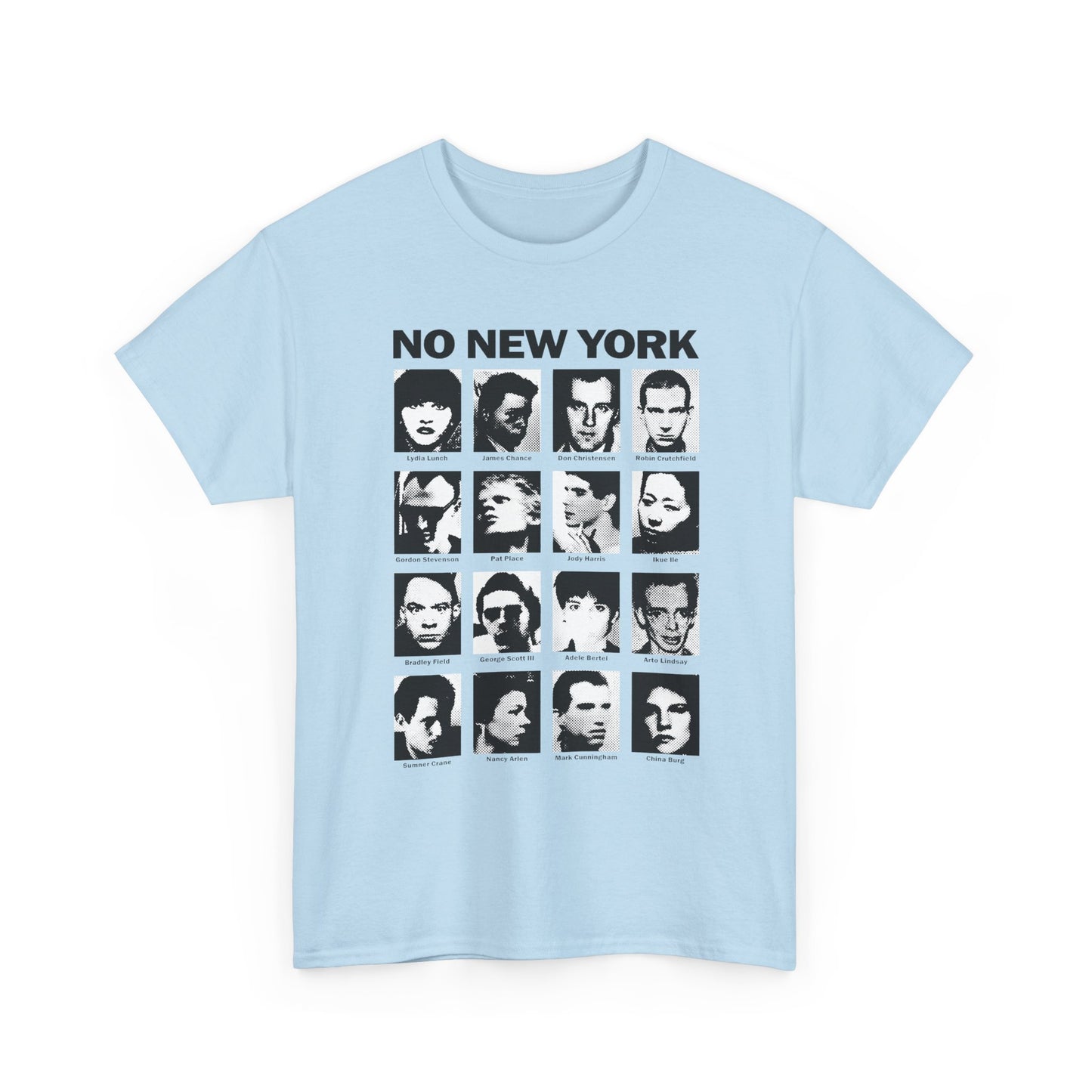 1978 no new york no wave compilation feat various artists by brian eno tshirt