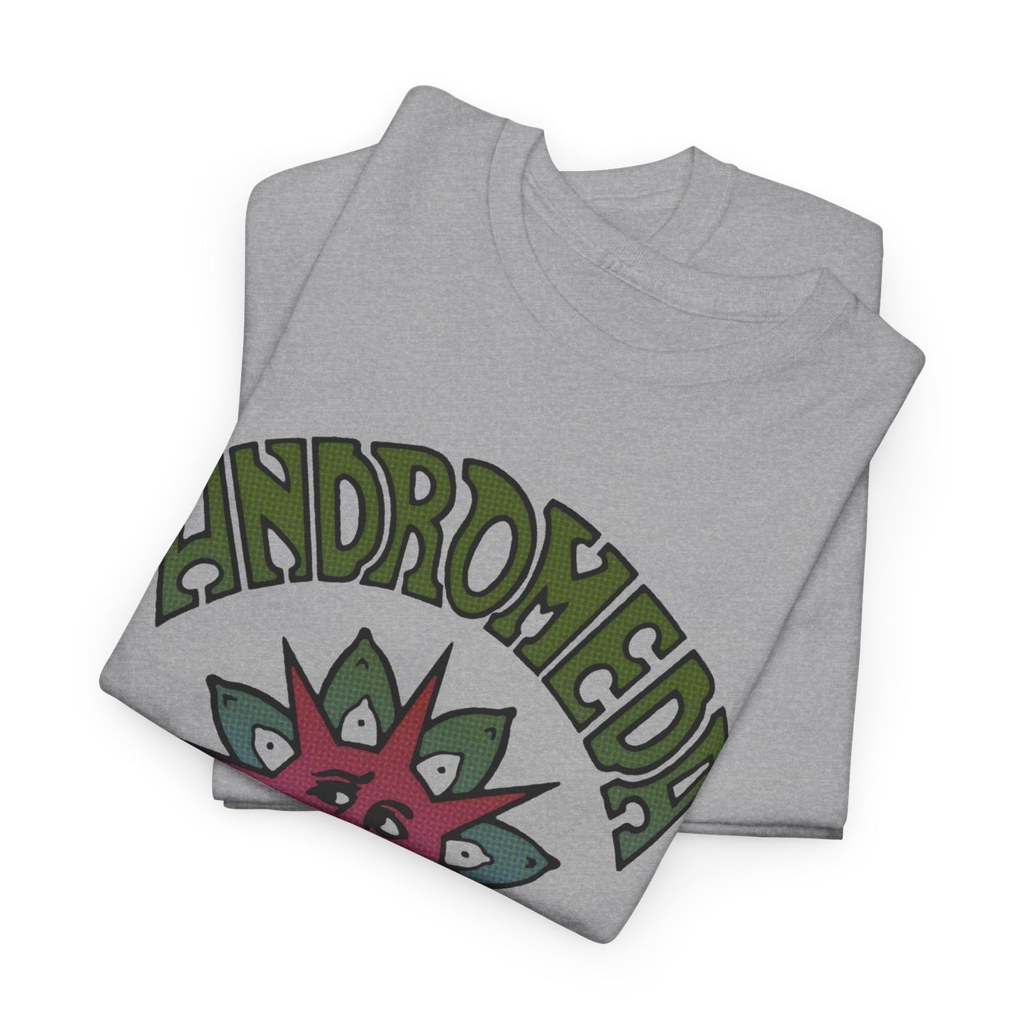 1960s english psychedelic band andromeda fan art tshirt
