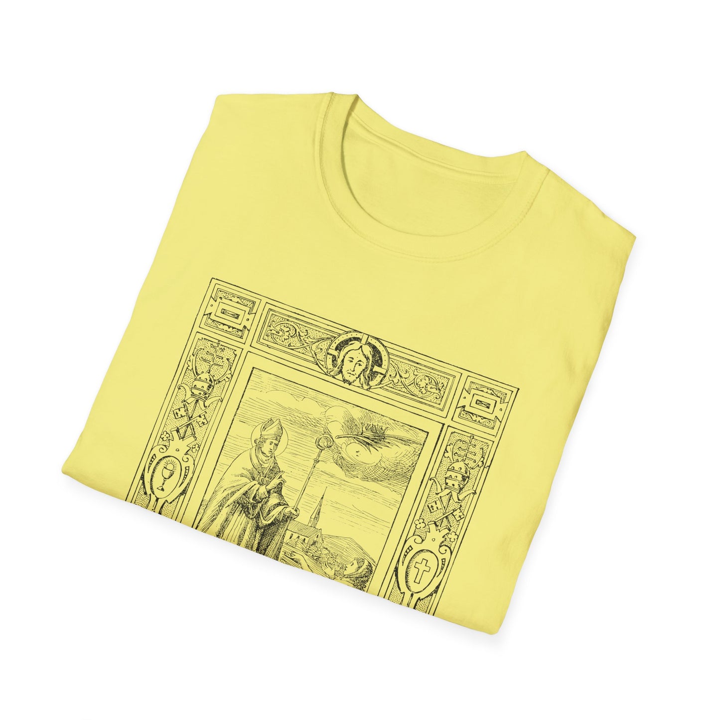 saint valentine healing epilepsy illustrated by dr. frantisek ehrmann circa 1899 tshirt