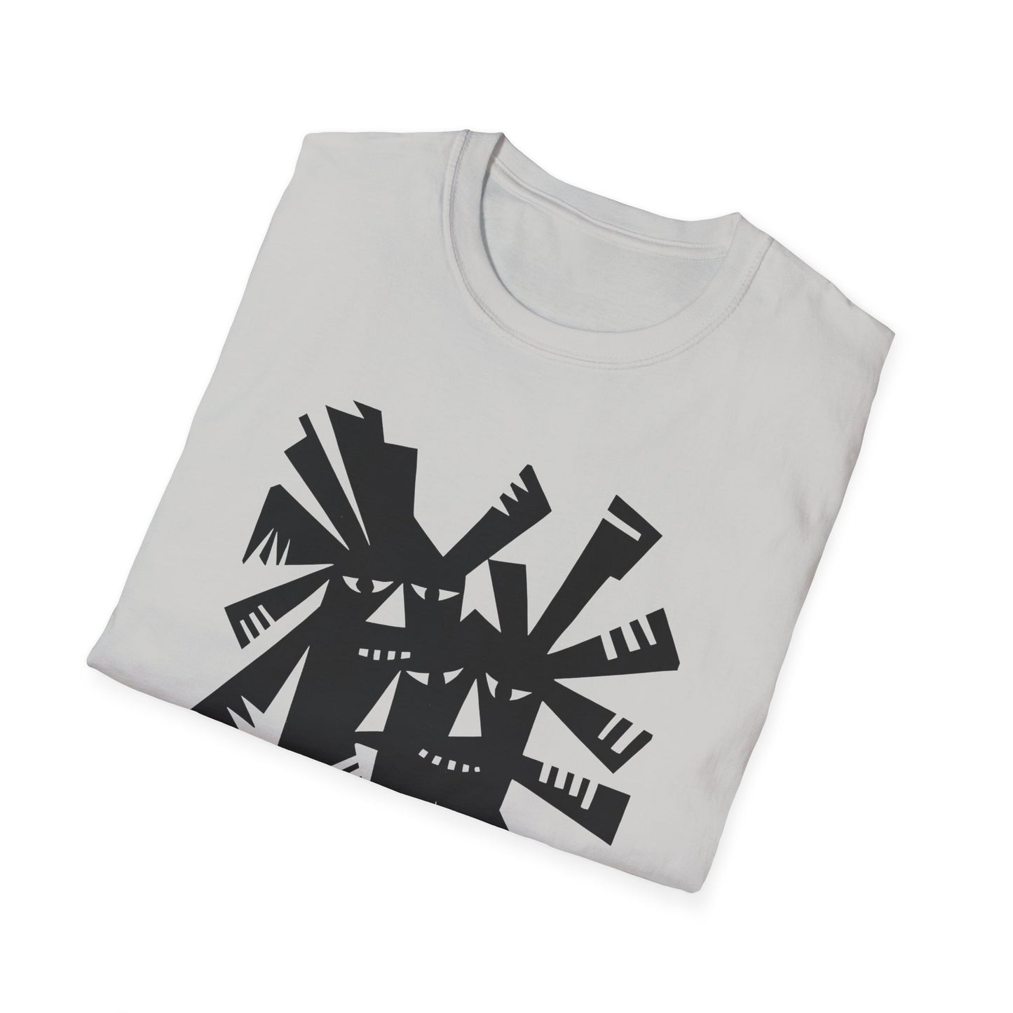 1966 don quixote windmill illustration by tadeusz michaluk tshirt