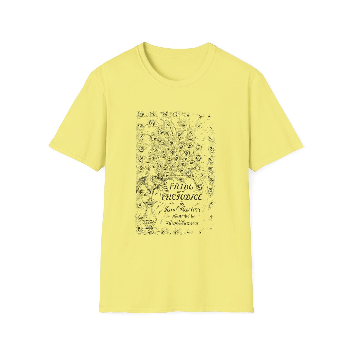 1894 illustration by hugh thomson for jane austen's pride and prejudice tshirt