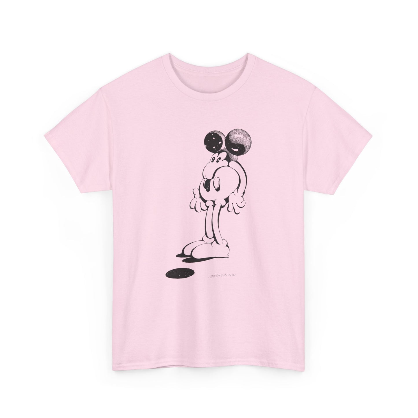 1968 illustration victor moscoso's cosmic mickey tshirt