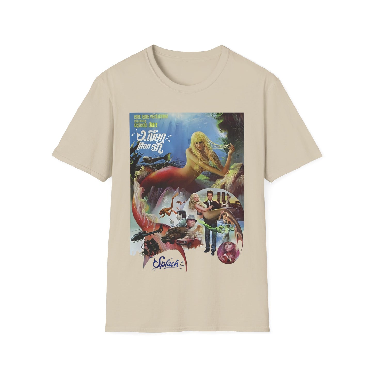 1984 thai SPLASH movie poster tshirt