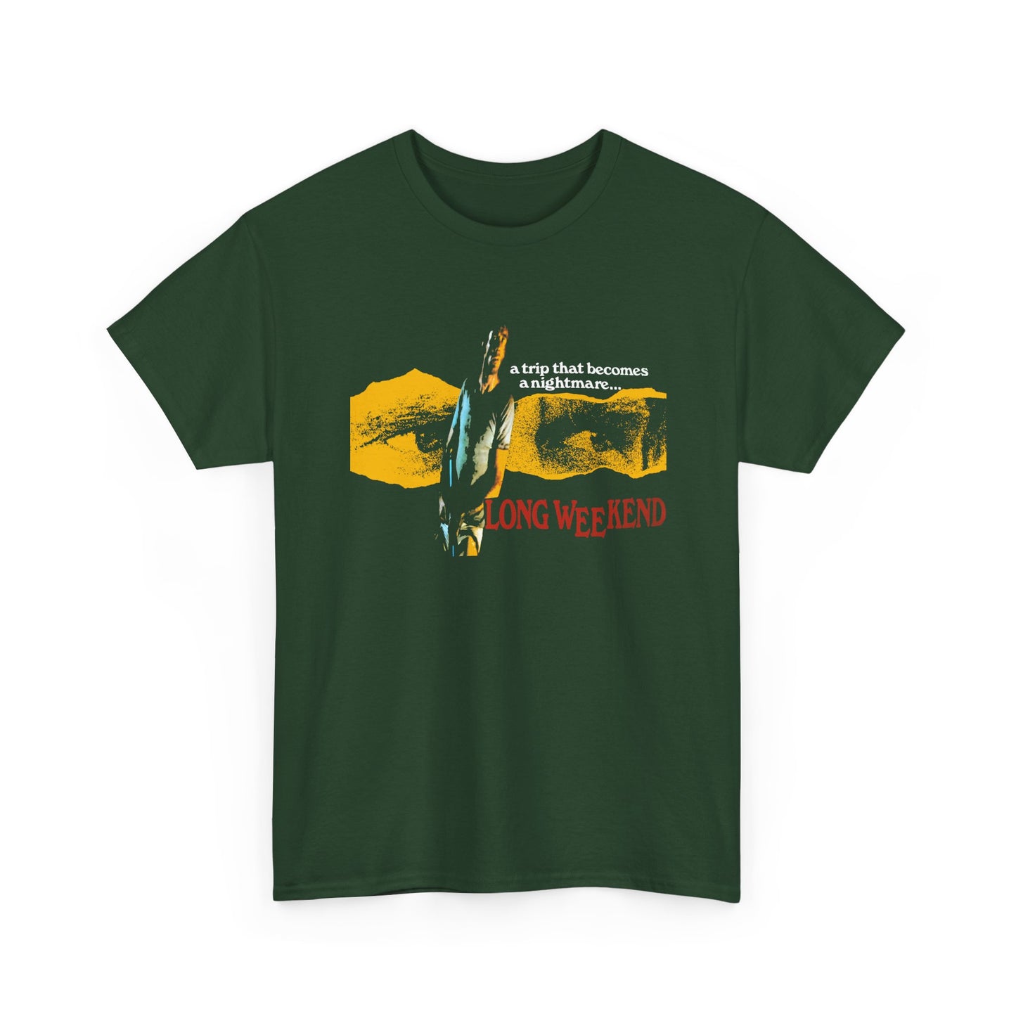 1978 ozploitation long weekend movie poster tshirt