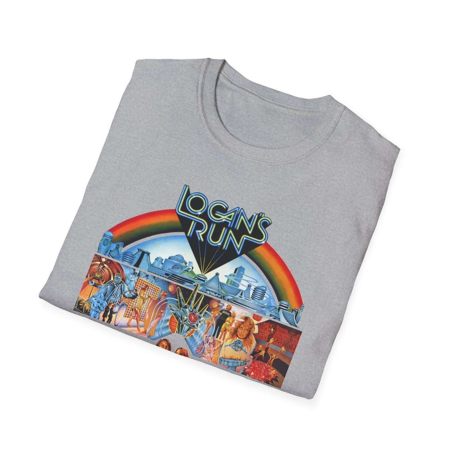 logan's run movie poster tshirt