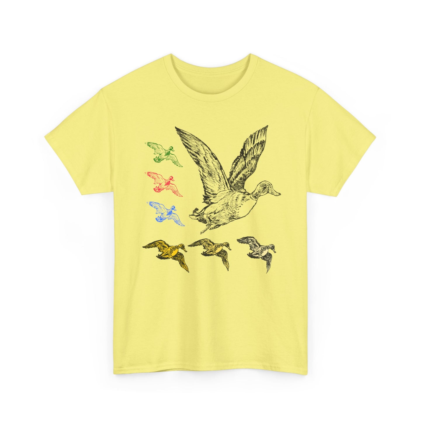 vintage ducks custom graphic tshirt