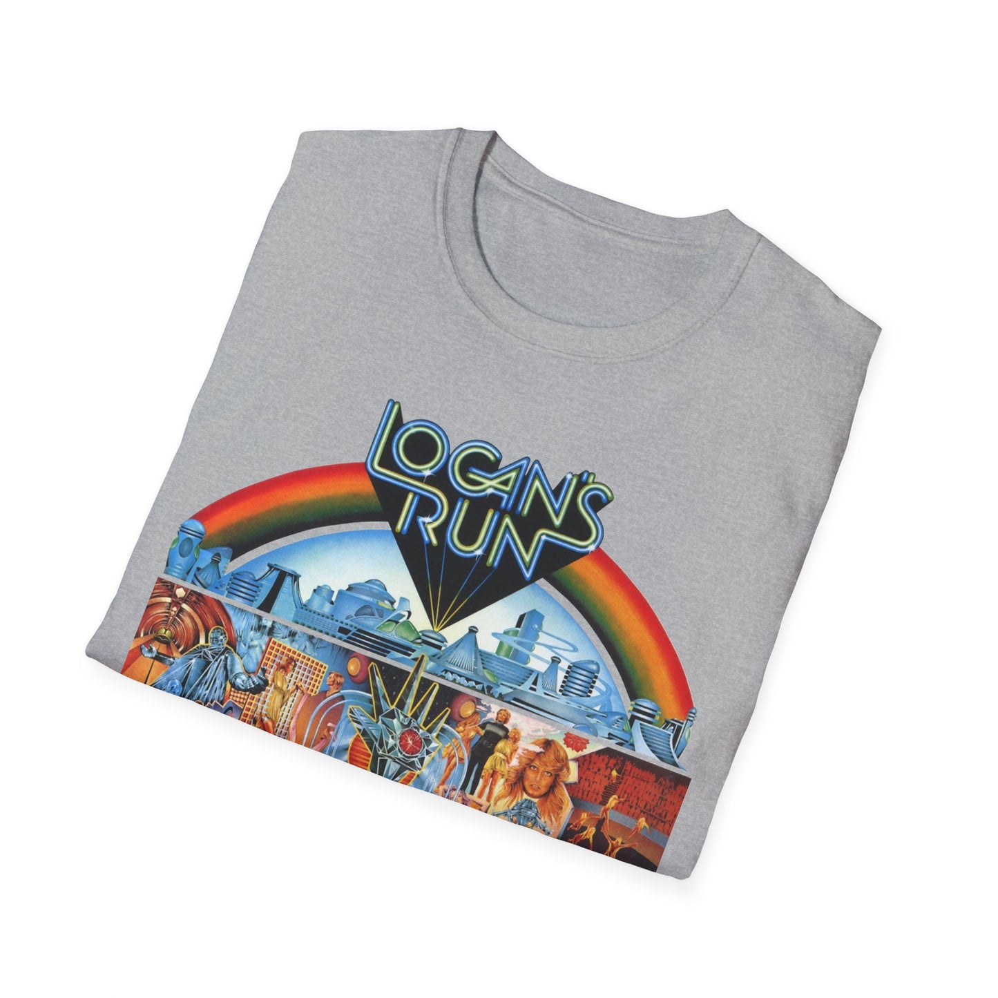 logan's run movie poster tshirt