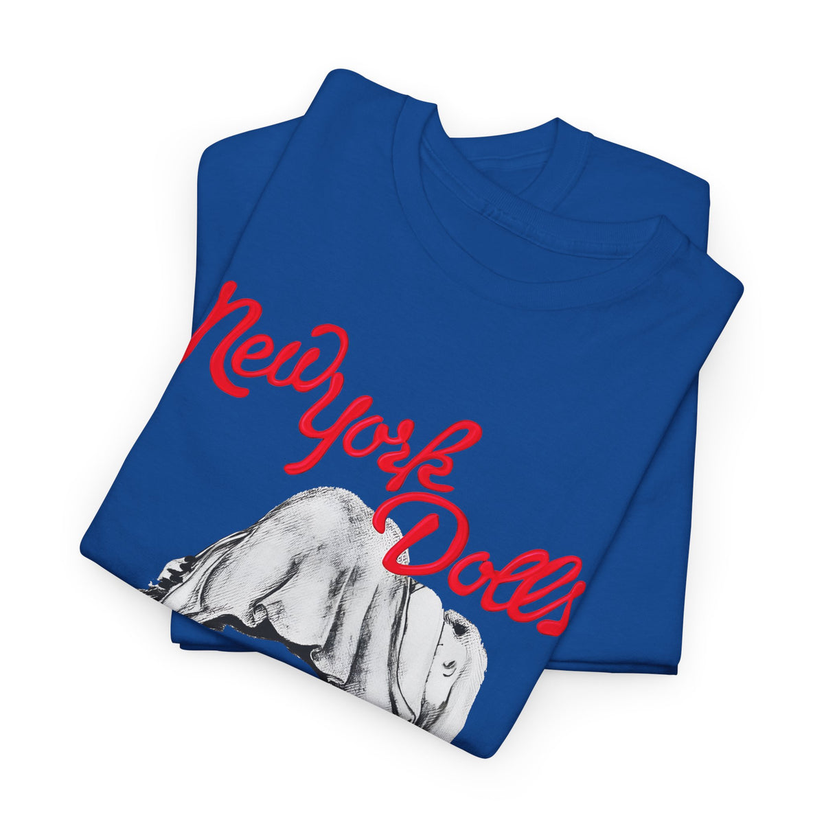vintage new york dolls reproduction tshirt