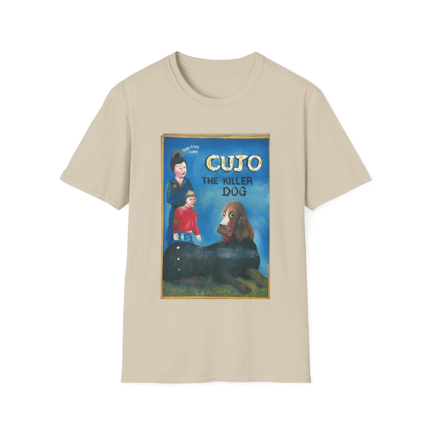 cujo ghanaian movie poster tshirt