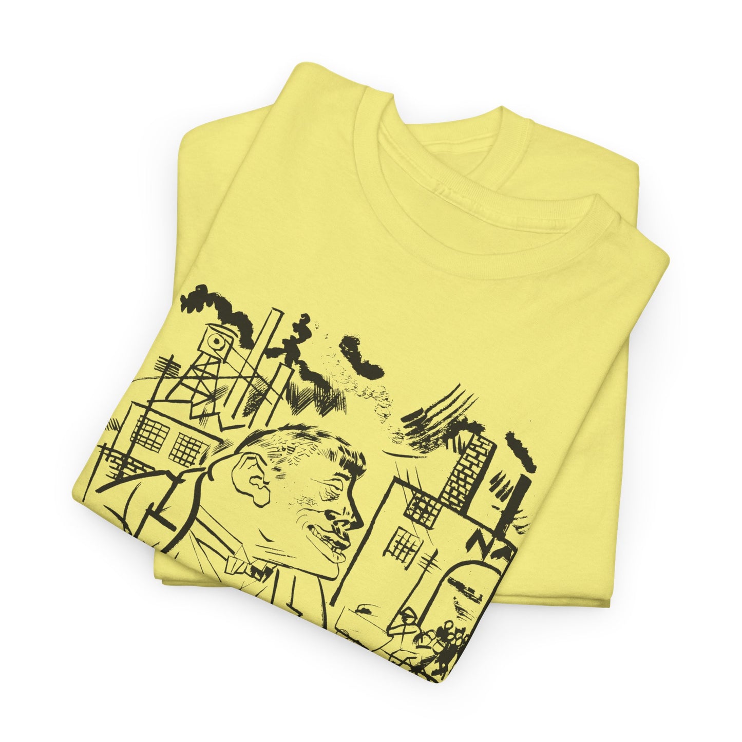 1921 geroge grosz sketch "i shall exterminate everything around me that restricts me from being the master" tshirt