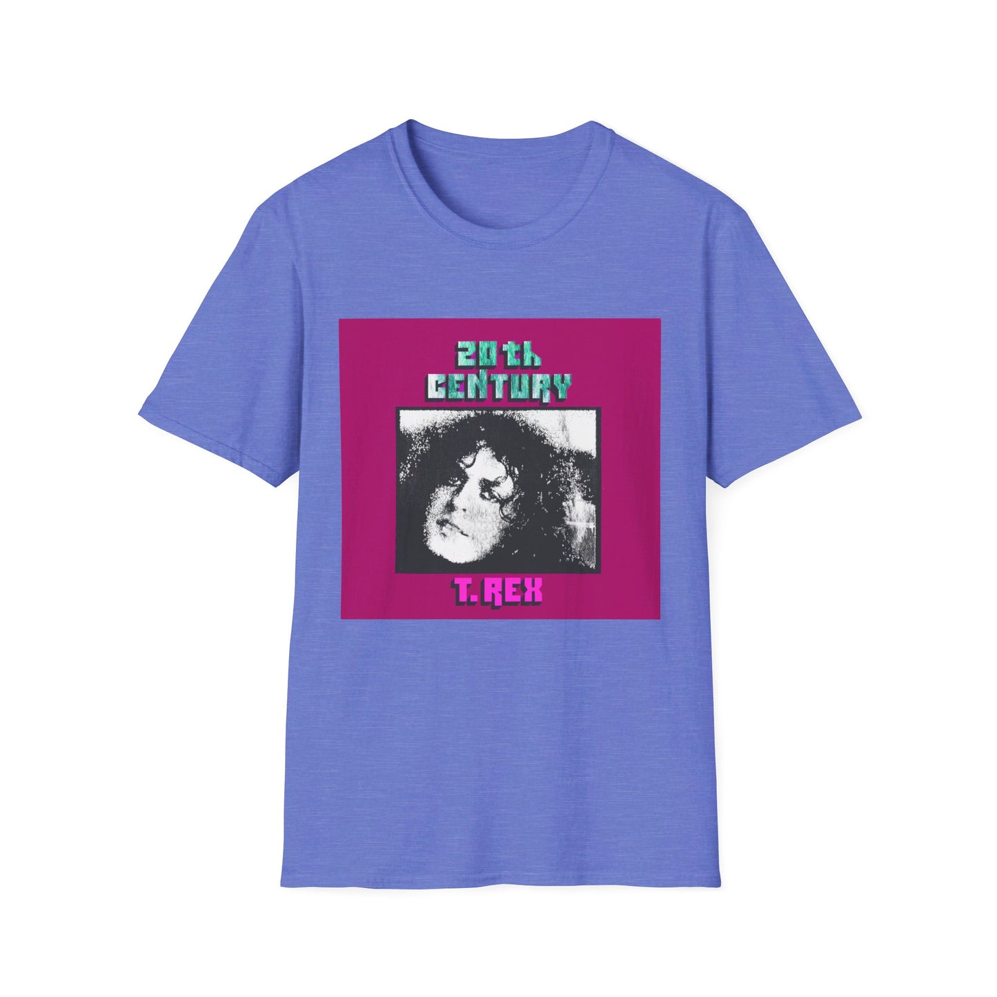 t. rex 1973 20th century alternate colour album tshirt