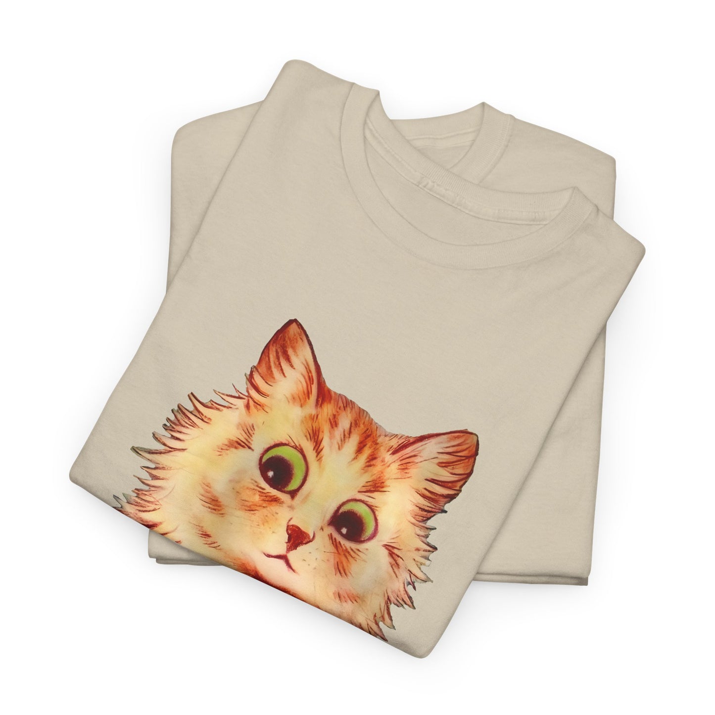 louis wain anthropomorphised cat painting another orange cat