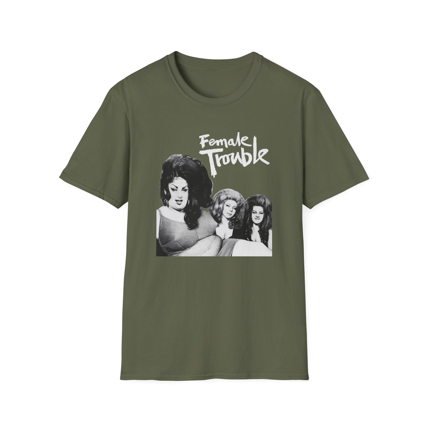 1974 comedy crime movie by john waters female trouble movie poster tshirt