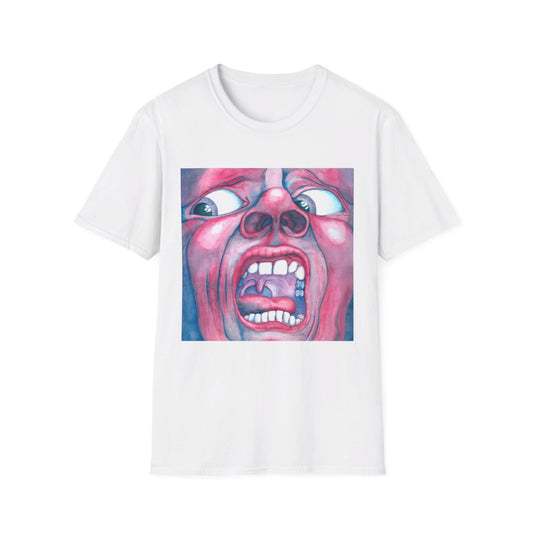 king crimson in the court of the crimson king 1969 album cover tshirt