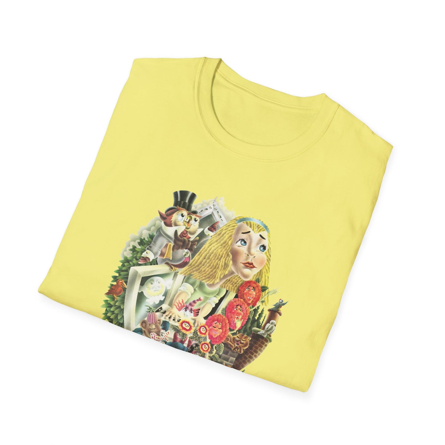 1970 illustration ann in the moon by alan aldridge tshirt