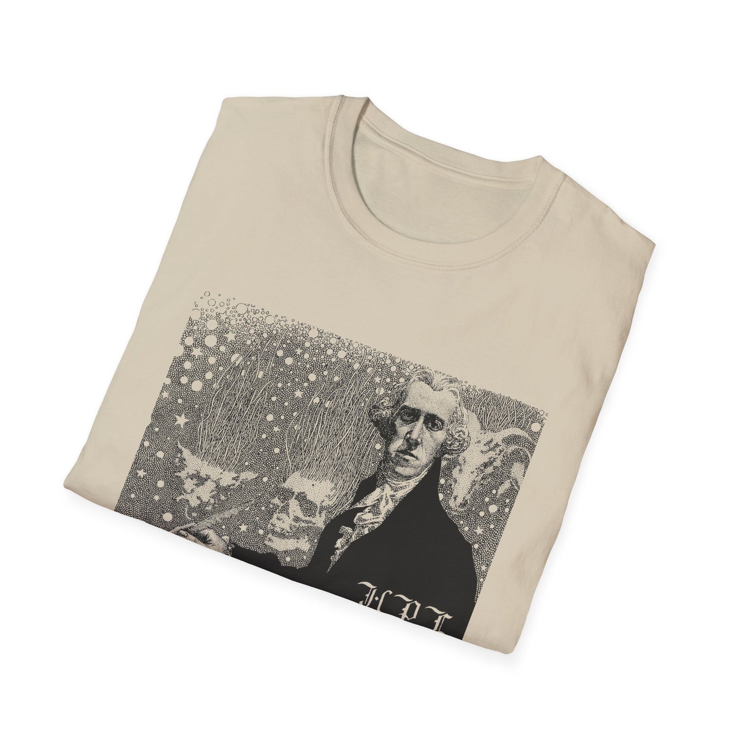 1937 illustration of hp lovecraft by virgil finlay tshirt