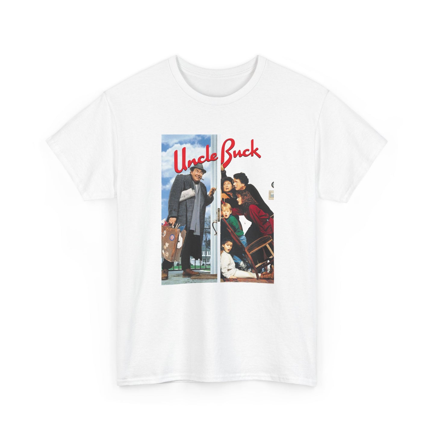 uncle buck 1989 movie poster tshirt